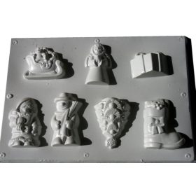 Gipszkiöntő karácsonyi formák 3D /600263
