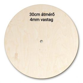 Óra kör alap 30cm 4mm
