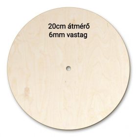 Óra kör alap 20cm 6mm