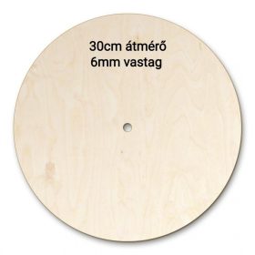 Óra kör alap 30cm 6mm