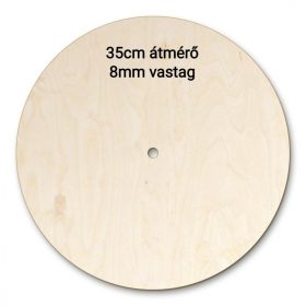 Óra kör alap 35cm 8mm